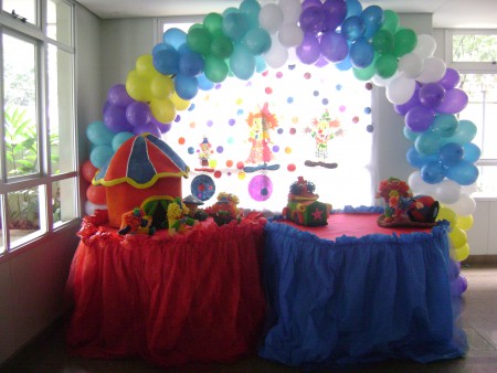 Decoração circo